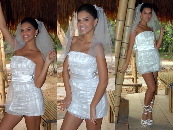 Mariana Rios se veste de noiva para interpretar Nancy, em Araguaia