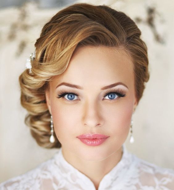 Beautiful hair and makeup! 22 New Wedding Hairstyles to Try: 