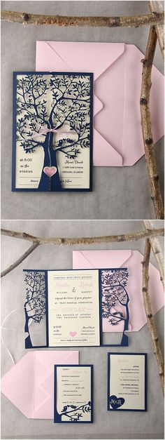 This wedding invitation is stunning! 15 Our Absolutely Favorite Rustic Wedding Invitations | http://www.deerpearlflowers.com/rustic-wedding-invitations/